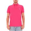 Polo Ralph Lauren Polo Custom Slim Fit Hot Pink