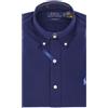 Polo Ralph Lauren Camicia in popeline stretch Custom Fit blu