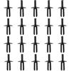 ECSiNG Clip di fissaggio per passaruota auto, 20 pezzi, 51717007296, compatibile con BMW Z4 2002-2016