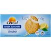 CÉRÉAL - Biscotto Limone Senza Zuccheri 3 Confezioni da 4 biscotti Fonte di Fibre Senza Uova Senza Olio di Palma Ridotto Impatto Glicemia -70% Grassi Saturi in Meno