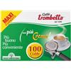 CAFFÉ TROMBETTA DAL 1890 Caffè Trombetta In Cialda ESE, Più Crema - Confezione da 100 Cialde
