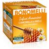 Bonomelli - Infusi Armoniosi - Camomilla e Miele, Confezione da 12 filtri - Infusione a Caldo e a Freddo, Ingredienti 100% Naturali, (24g)