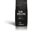 Pellini Top Nobile Caffè Macinato Moka - Caffè Intenso e Raffinato, Note di Mandorla, Tostatura Lenta, Aroma Equilibrato, Autentico Espresso Italiano, 185g, Formato Morbido con Valvola Salvafreschezza