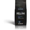 Pellini Decaffè Caffè Decaffeinato Macinato Moka - Caffè Decaffeinato Aromatico, con Note di Frutta Secca, Tostatura Lenta, Espresso Italiano Cremoso, 185g, Formato Morbido con Valvola Salvafreschezza