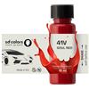 SD COLORS Soul Red 41V - Kit di riparazione con penna con vernice per ritocchi, 15 ML, con pennello, per graffi e scheggiature, codice colore 41V Soul Red (solo vernice)