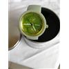 Orologio O bag O clock OROLOGIO CON CINTURINO SILICONE VERDE 11 TG. S - SCATOLA REGALO