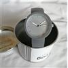 Orologio O bag O clock OROLOGIO CON CINTURINO SILICONE GRIGIO 5 TG. L - SCATOLA REGALO
