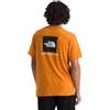 The North Face Evolution Box NSE Regular Short Sleeve T-Shirt da Uomo Dust Orange XS
