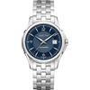 Hamilton Orologio automatico svizzero analogico da uomo con cinturino in acciaio inossidabile H32515145, Blu, Classico