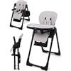 Babylo Sit N Relax - Seggiolone, nascita fino a 3 anni (15 kg), colore: grigio talpa e nero