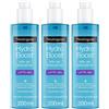Neutrogena Hydro Boost Latte Gel Detergente Viso 200 ml, schiumogeno ad azione struccante 3x200 ml