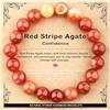 AD Beads - Braccialetto fatto a mano da 4 mm, 6 mm, 8 mm, 10 mm, pietra naturale per la pace e la tranquillità, meditazione, yoga, guarigione e energia, regalo unisex, 4 mm, Particolarità:, pietra