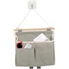 Qfdiwr Borsa Portaoggetti Da Appendere Alla Parete Per Armadio, Borsa Riutilizzabile Da Parete, 25 Cm