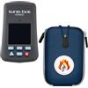 Piping Hot Art Works Tune-Bot Studio TBS-001 - Accordatore per batteria con custodia rigida per il trasporto, dispositivo di accordatura digitale a clip, kit accordatore per batteria acustica, accessori professionali per