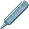 Faber-Castell 154647 - Evidenziatore TL 46, blu ghiaccio metallizzato, 1 pezzo