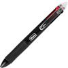 Idena 12118 - Penna a sfera a 4 colori, roller cancellabile con mina da 0,7 mm, colori di scrittura blu, rosso, verde e nero