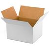 ONLY BOXES Confezione da 20 cartoni di colore bianco dimensioni interne longanchoxalto in centimetri: 40x30x30 cm. Scatole di cartone con alette a canale singolo rinforzato per spedizioni, pacchi, traslochi,