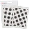 West Design Products Limited Blick Etichette autoadesive nere, a pois colorati, cerchi, 5 mm, 940 etichette, per casa, ufficio, famiglia, scuola, calendario delle vacanze, pianificatore, grafico dei premi, codifica a colori