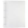 Idena 10041 - Raccoglitore ad anelli A4, 4 anelli, in PP/plastica, trasparente, 1 pezzo