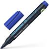 Schneider Maxx 130 - Pennarello permanente (tratto 1-3 mm, ricaricabile), 1 blister blu