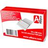 Albyco Buste per Laminazione Formato Creditcard - Foglio di Laminazione Creditcard 54x86 mm- Lucido - Spessore 2x125 (250) Microns - 100 Pezzi - Foglio Plastificante - Pouches di plastificazione