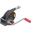 AL-KO Verricello, argano manuale per rimorchio per carro attrezzi AL-KO da 450 kg con cinghia da 6 m, freno e svolgitore automatico