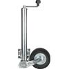 WINTERHOFF Ruota di supporto automatica WINTERHOFF VK 60-BLH-255 SB con maniglia, portata 500 kg, altezza 60 mm, lunghezza 670-905 mm.