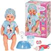 Baby Born Bambola Maschio da 43cm Morbida Al Tatto con Ciuccio Magico - Bambola con Funzioni Realistiche - Morbida & Snodabile - Mangia, Dorme, Piange & Fa Pipì Sul Vasino - 11 Accessori - Rosa