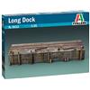 Italeri 5612 Long Dock, scala 1:35, plastic model kit, modello in plastica da montare, modellismo, diorama