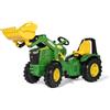 ROLLY TOYS- rollyX-Trac Premium John Deere 8400R Trattore a Pedale, Colore Verde, L, 651047