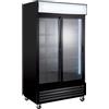 GastroHero Frigorifero per bevande ECO 1000 con ante scorrevoli e inserto luminoso