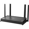 TP-Link Wi-Fi 7 Router Archer BE220, Dual Band WLAN 3570 Mbps, porta Gigabit, USB 3.0, MLO, EasyMesh, VPN Client e server, WPA3, HomeShield, Compatibilità con Alexa e Google Assistant