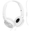 Sony MDR-ZX310AP - Cuffie on-ear con microfono, Bianco