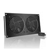 AC Infinity AIRPLATE S7, Quiet Cooling Fan System with Speed Control, for Home Theater AV Cabinet Cooling