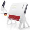 Babotech Supporto per Fritzbox 7530 AX, 7530, 6850 5G, 6850 LTE, 4050, 4630, 5530, 7510, 5690 - Staffa stabile per una migliore ventilazione e una posizione sicura
