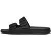 Fitflop Iqushion Two-bar Buckle Slides, Sandali a ciabatta Donna, Nero, 43 EU