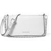 Michael Kors Bryant - Borsa a tracolla convertibile, taglia unica, Hardware color argento/bianco ottico, One Size