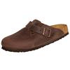 Birkenstock 860131 Boston Habana, Oiled Leather Zoccoli Uomo, Habana EU 43