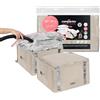 Compactor Sacchetti Sottovuoto Vestiti Dune con Custodia Medium 125 Litri Beige - Set 2 Contenitori Salvaspazio per Armadio e Cambio Stagione