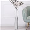 Leewadee Grande Vaso da Terra 65 cm - Alto Poliresina per Erbe della Pampa, Fiori Secchi & Freschi