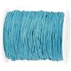 PH PandaHall 91m Filo Cotone Cerato 1mm Filo Cerato Turchese Blu per Bracciali, Cordoncino Cerati per Collane Braccialetti Creazione di Gioielli Natalizio Macramè Artigianato Fai Da Te