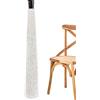 Leewadee Vaso da Terra Grande 105 cm Legno di Mango Pampas & Fiori Secchi