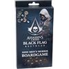 The Geeky Pop Assassin's Creed Black Flag Resynced - Gioco del Mulino (Nine Men's Morris) - Gioco di Strategia Ufficiale - Tabellone in Pelle e Pedine Collector - 2 Giocatori - Dai 14 Anni - Regalo