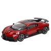 Burago Bburago - Bugatti Divo Rossa, Auto in Diecast in Scala 1:18, Replica Dettagliata con Porte e Cofano Apribili, Licenza Ufficiale Bugatti, Non Adatto a Bambini Sotto i 36 Mesi