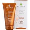 BIOS LINE SpA Nature's Crema Solare SPF50 150ml - Protezione Solare per Pelli Chiare e Sensibili