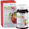 BIOS LINE SpA Multi 45 Multintegratore 100 Compresse - Integratore Alimentare Completo di Vitamine, Minerali ed Estratti Vegetali