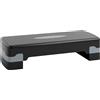 Ultrasport Step Fitness per Aerobica I Stepper Fitness Casa I Antiscivolo, Regolabile su 2 Altezze I Step Palestra, Stepboard, Stepbench 68 x 28 cm, Grigio