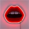Seletti - Applique con presa Blow - Rosso - Acrilico - Designer Studio Job