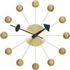 Vitra - Orologio murale Nelson Clock - Legno naturale - Legno di ciliegio naturale - Designer George Nelson