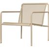 Ferm Living - Poltrona bassa Dapple - Beige - Acciaio zincato verniciato a polvere - Designer Says Who